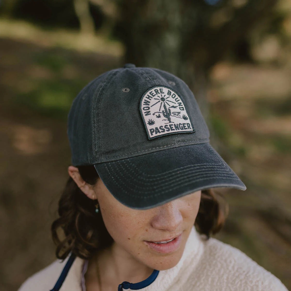 Hazy Snapback Cap - Faded Black - Image 4